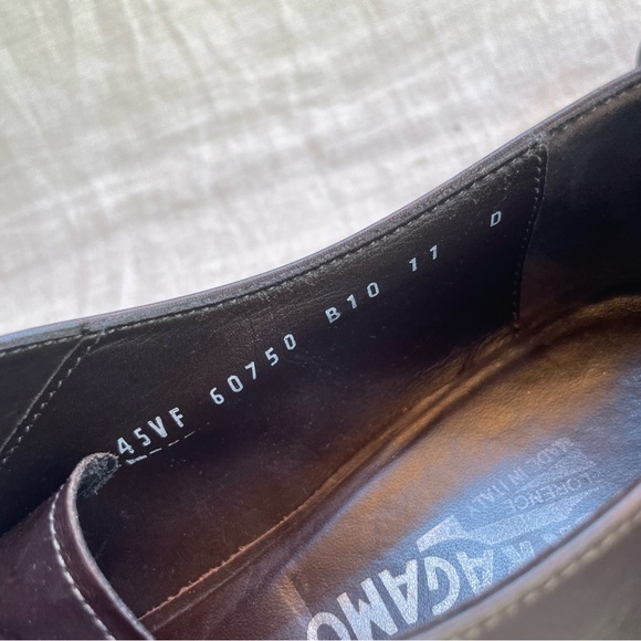 FERRAGAMO REMIGIO OXFORD IN CHOCOLATE BROWN - Picture 5 of 7